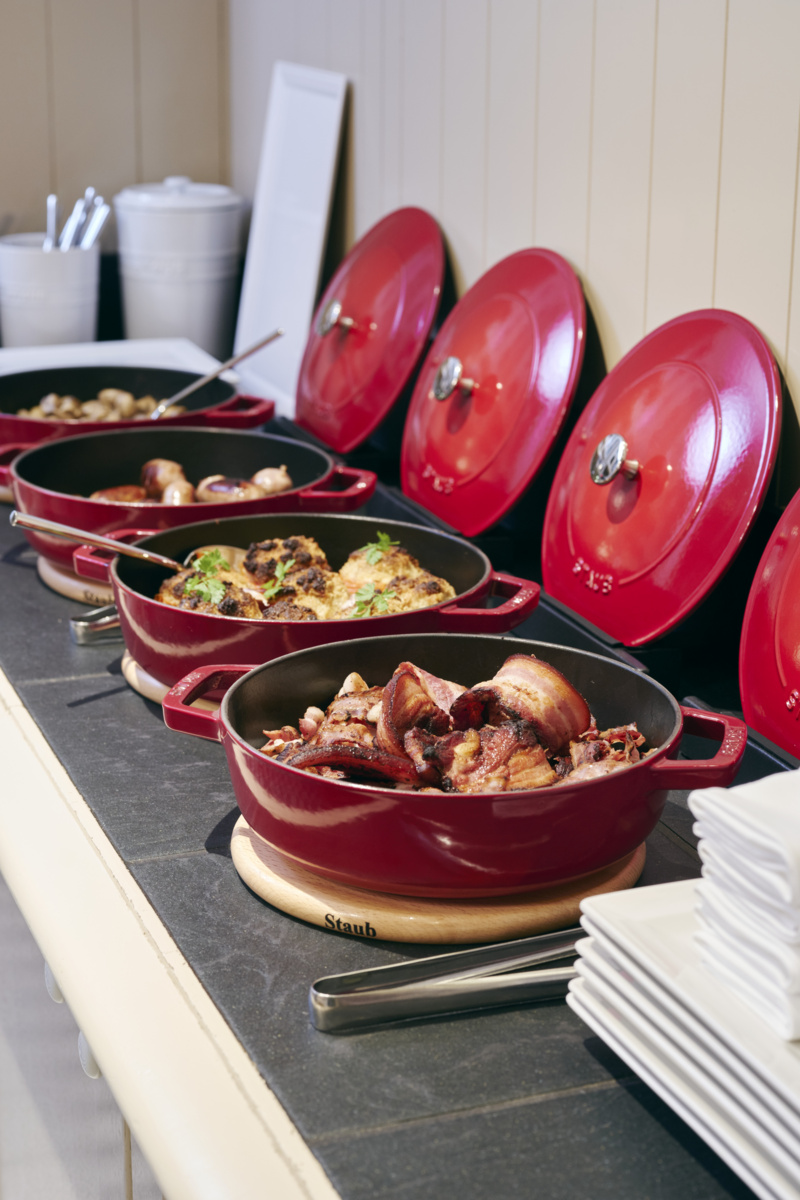 Edelstahl-Bratpfanne Ø 24 cm 11,6 cm 2,4 L Chistera Staub – No Own Brand – Detailansicht 3