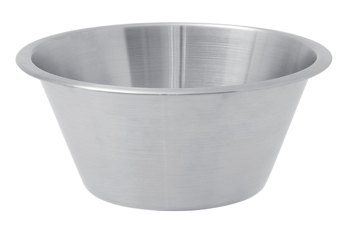Edelstahl-Teigschüssel Ø 28 cm 13 cm 4,5 L Pro.cooker