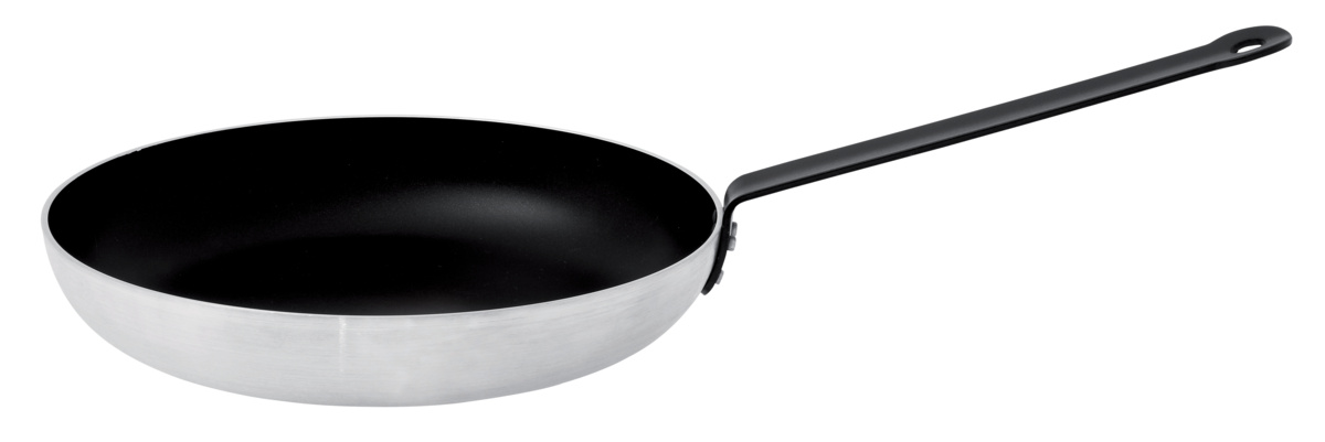 Pfannen D24/28/32 cm rund aus Aluminium Antihaftbeschichtung Essentials Collection