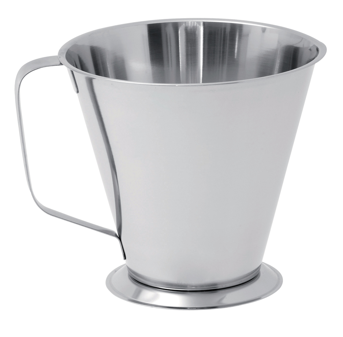 Messbecher aus Edelstahl 17x14x14 cm 1 L Pro.cooker