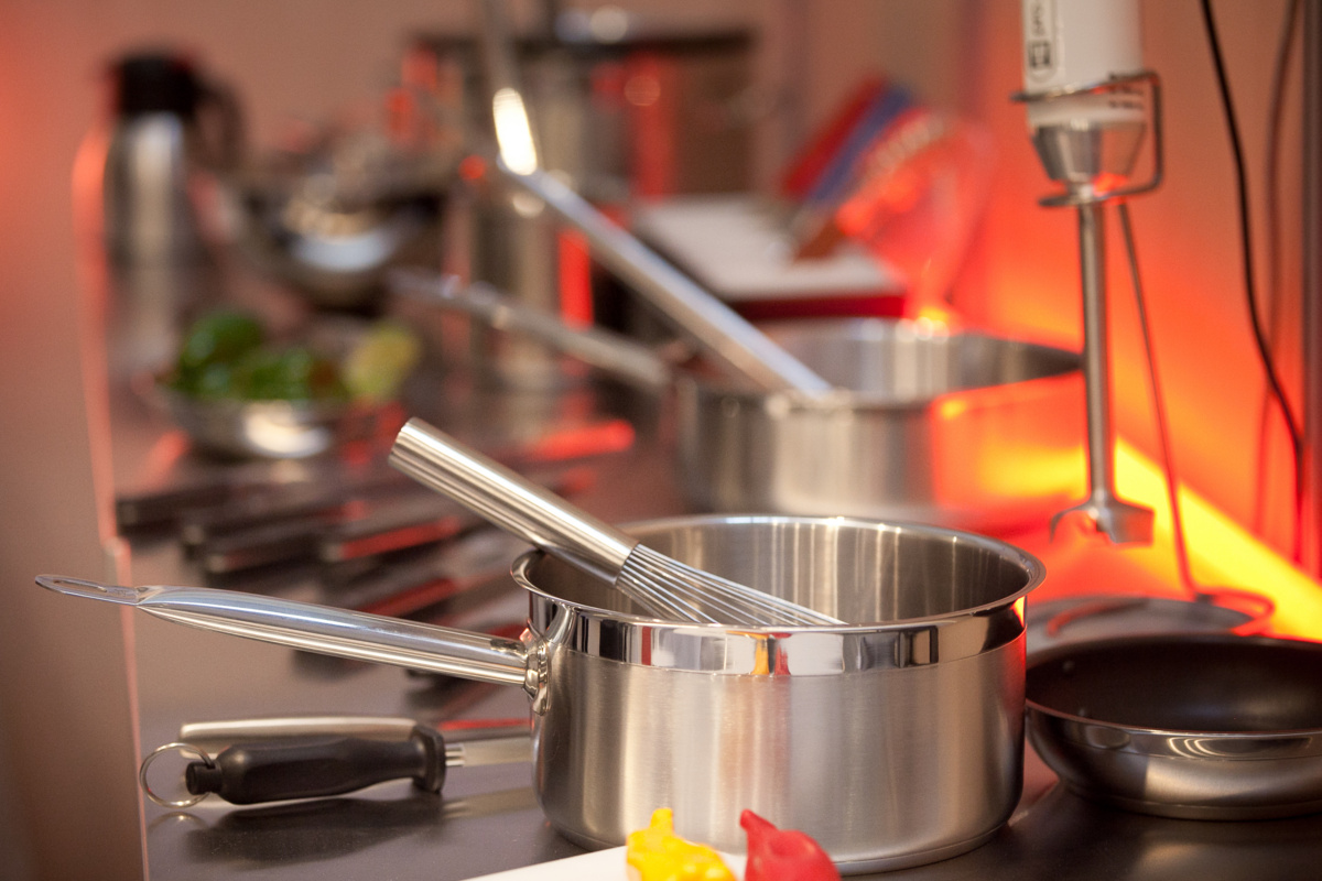 Edelstahl-Kochtopf Ø 18 cm 9 cm 2,2 L Qualiplus Pro.cooker