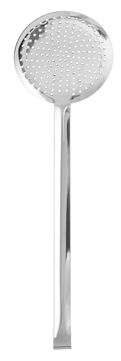Schaumlöffel aus Edelstahl Ø 18 cm Griff 45,5 cm Pro.cooker