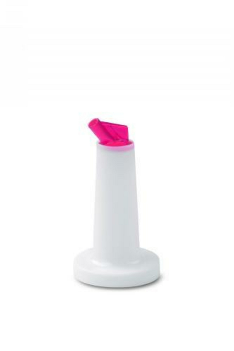 Ausgießerflasche weiß Ø 9 cm 17 cm 1 L Pro.mundi