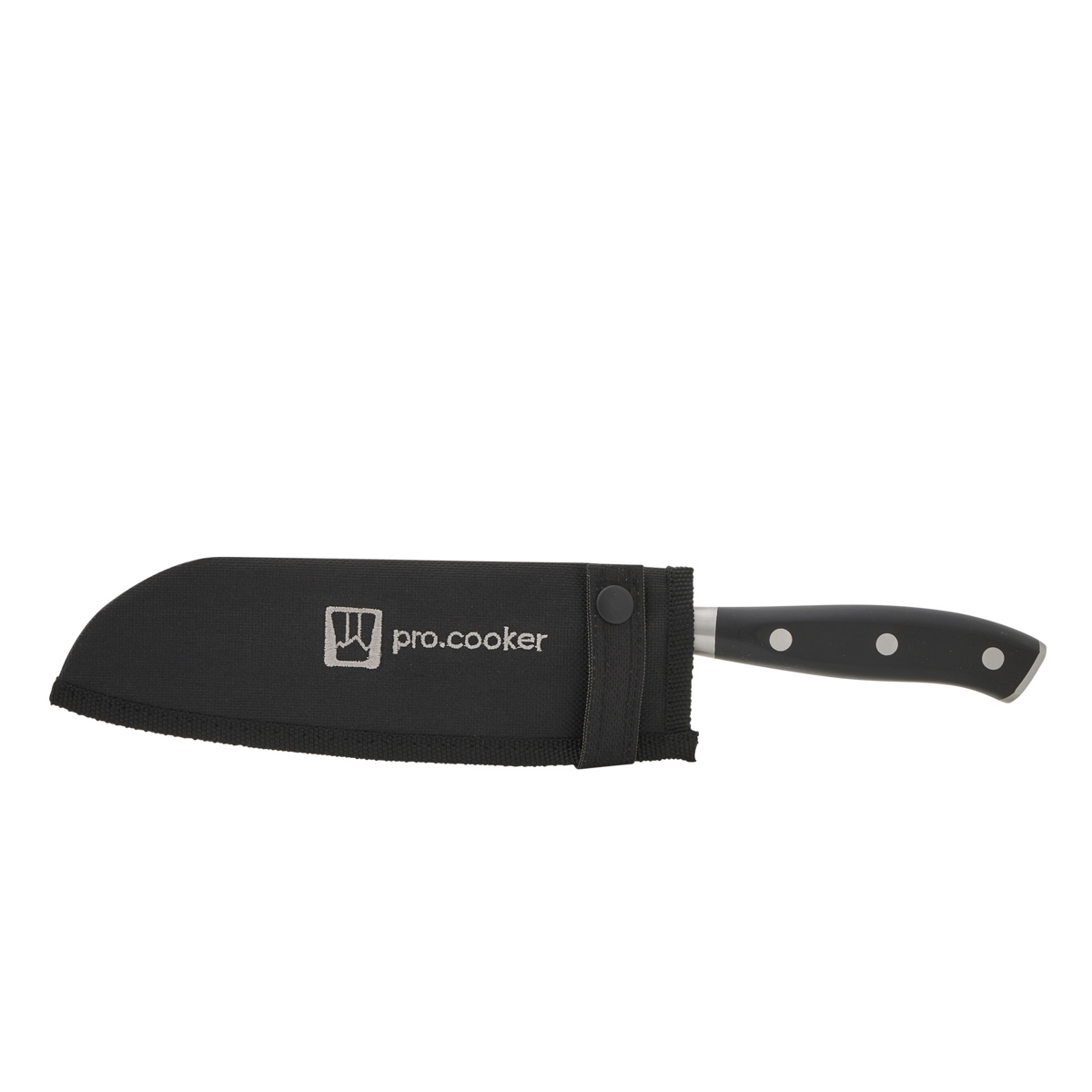 Santokumesser 18 cm Edelstahl POM einfarbig Okito Pro.cooker