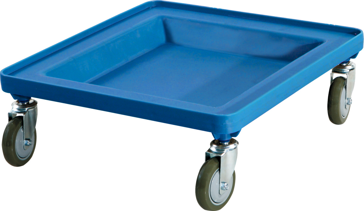 Rollwagen ohne Griff aus Kunststoff 54x54x10 cm 150 kg plate_length Pro.cooker