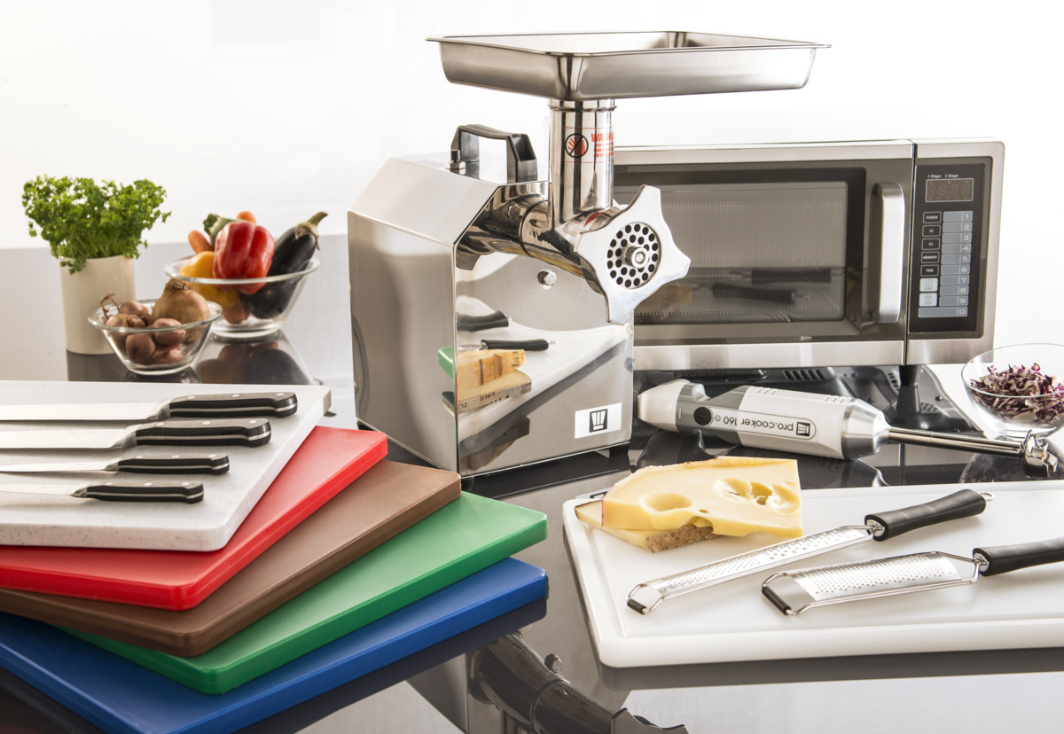 Officemesser 9 cm Stahl Kunststoff einfarbig Qualicoup Pro.cooker