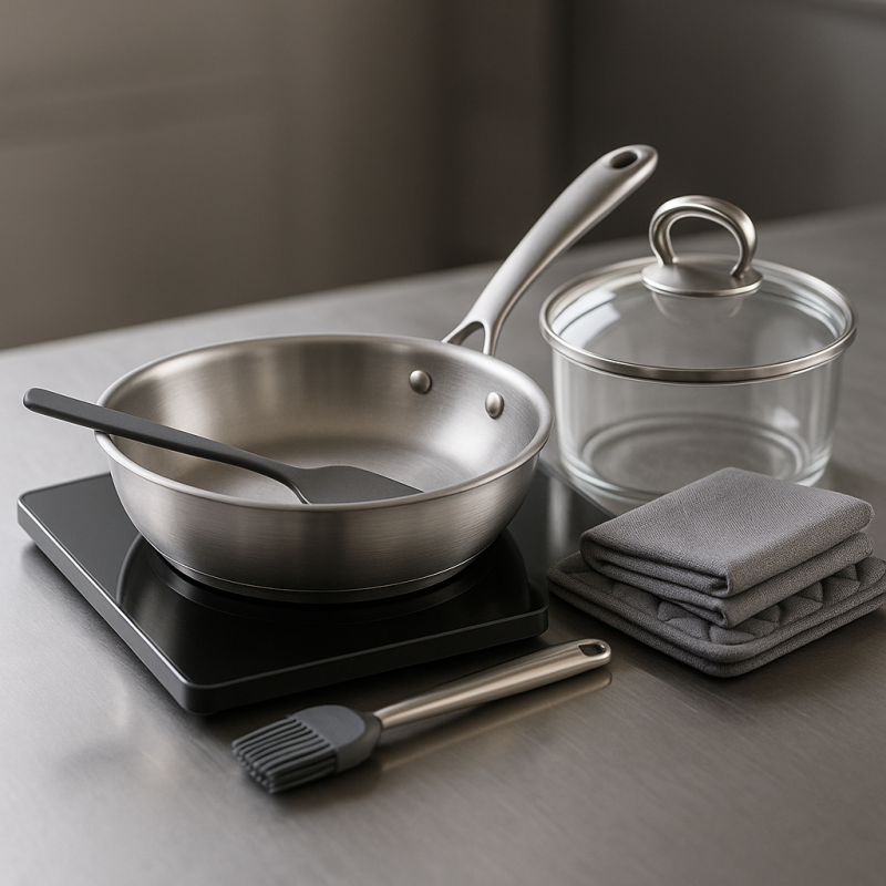 Pfannen aus Aluminium Teflonbeschichtung für Gastronomie und Großküchen