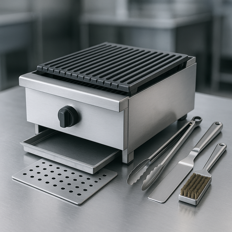 Chargrill für Gastronomie und Großküchen