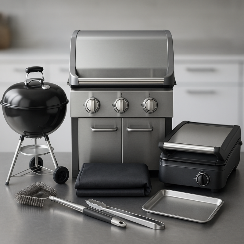 Holzkohle-, Gas- und Elektrogrills für Gastronomie und Großküchen