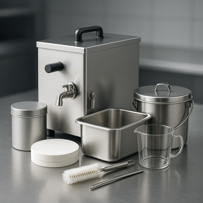 Ölfiltration für Gastronomie und Großküchen