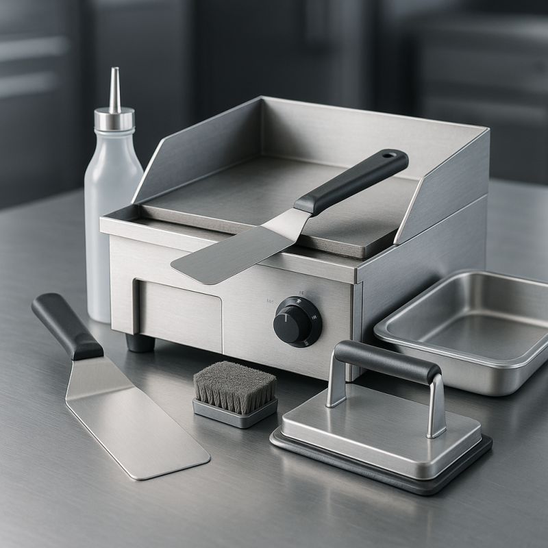 Griddle für Gastronomie und Großküchen