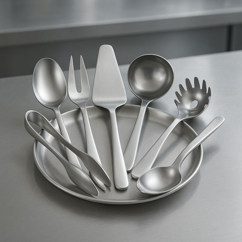 Servierbesteck für Gastronomie und Großküchen