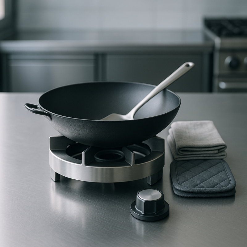 Herde und Wok-Herde für Gastronomie und Großküchen