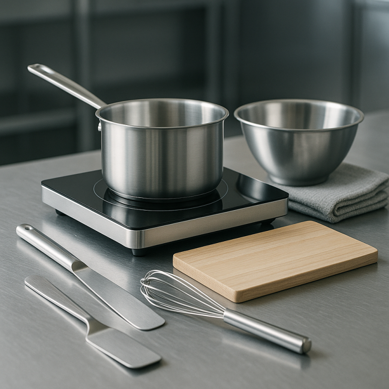 Ruehrspatel Flach für Gastronomie und Großküchen