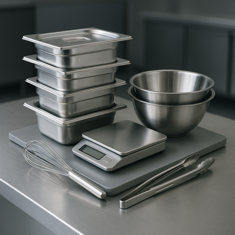 Grundausstattung für Gastronomie und Großküchen