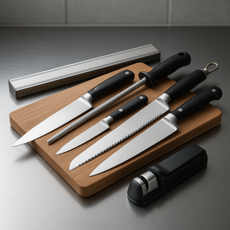 Messer und Zubehör für Gastronomie und Großküchen