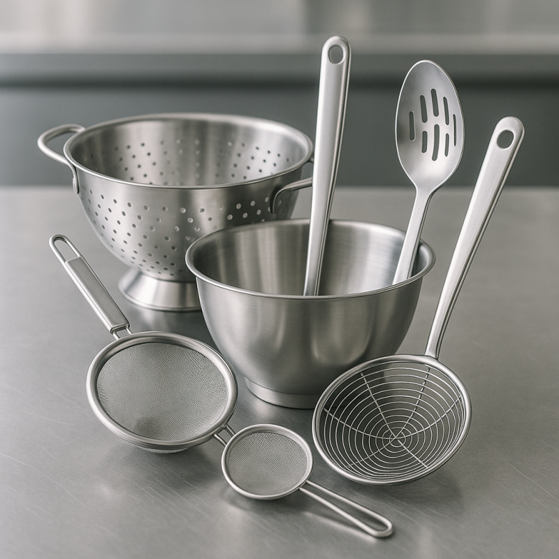 Gemueseseiher und Siebe für Gastronomie und Großküchen