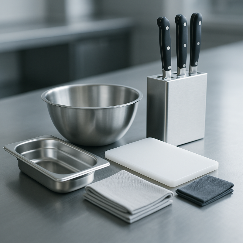 Maschinen-/Abräumtische für Gastronomie und Großküchen