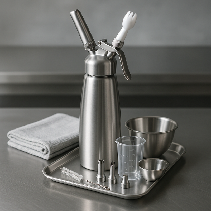 Spritz-Sahnebeutel für Gastronomie und Großküchen