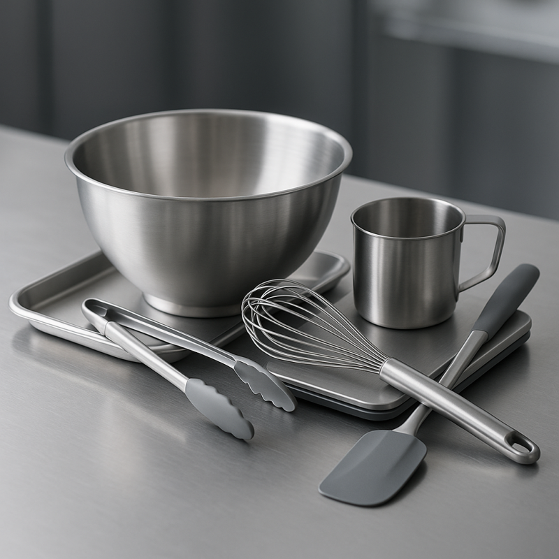 Neutrale Elemente und Zubehör für Gastronomie und Großküchen